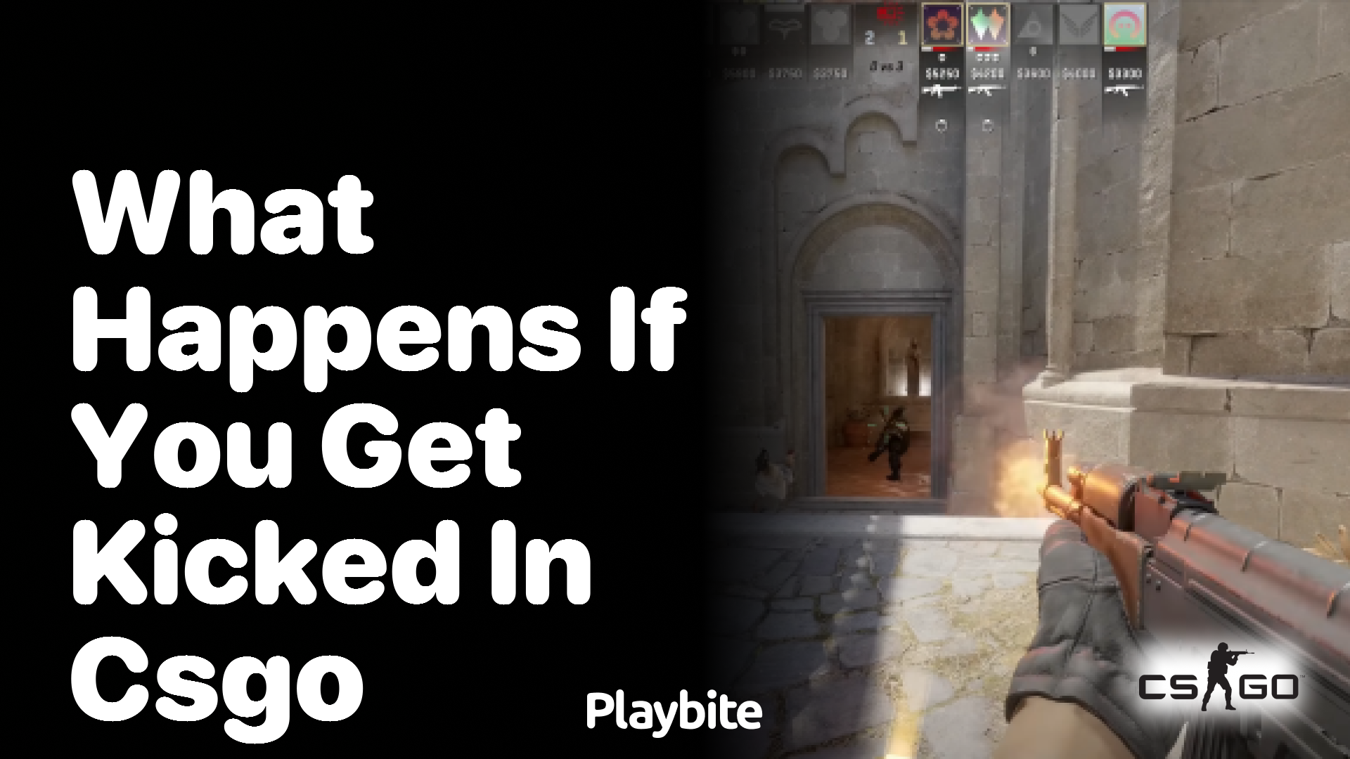 What happens if you get kicked in CS:GO?