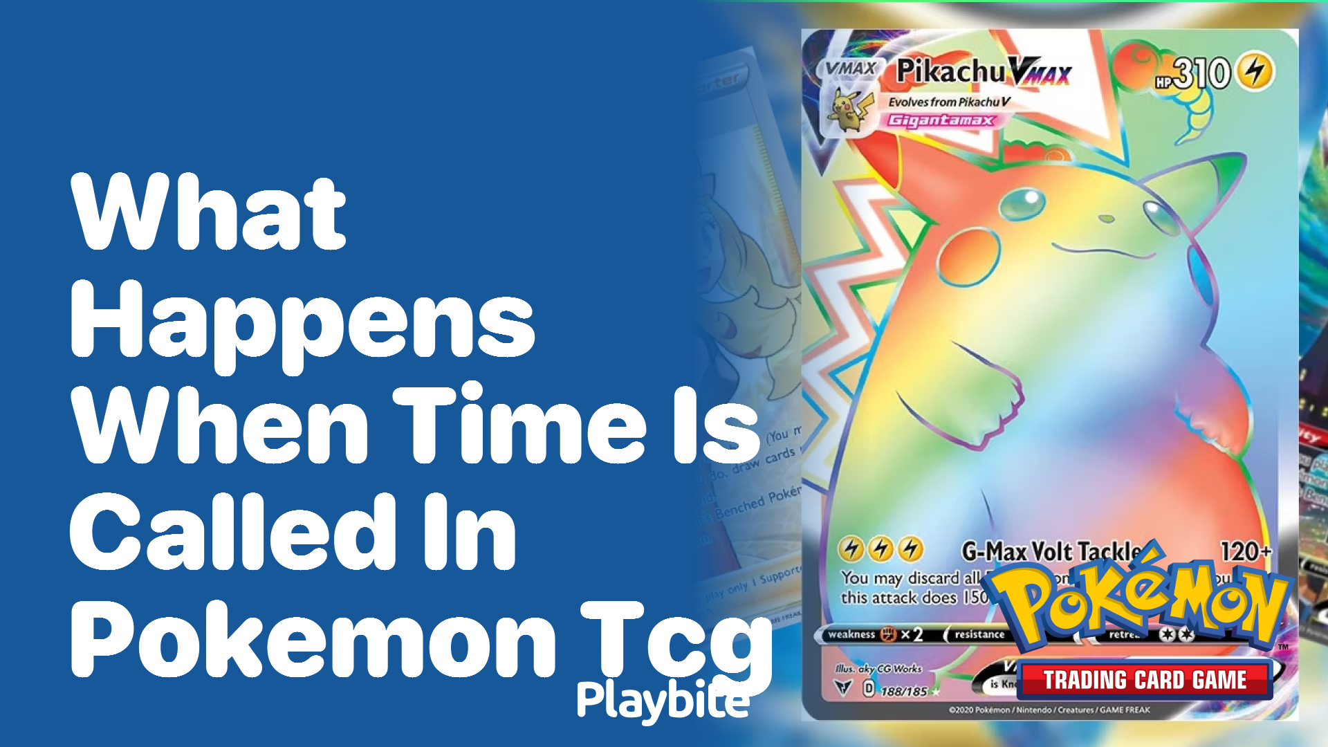 What happens when time is called in Pokemon TCG?