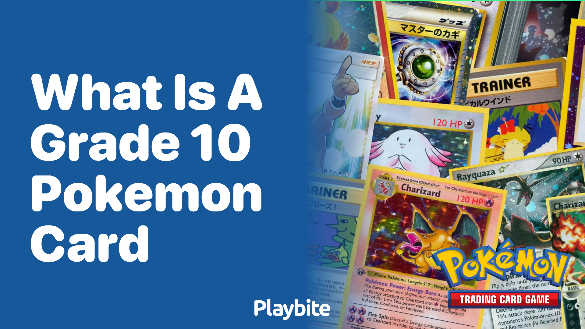 What is a Grade 10 Pokemon card?