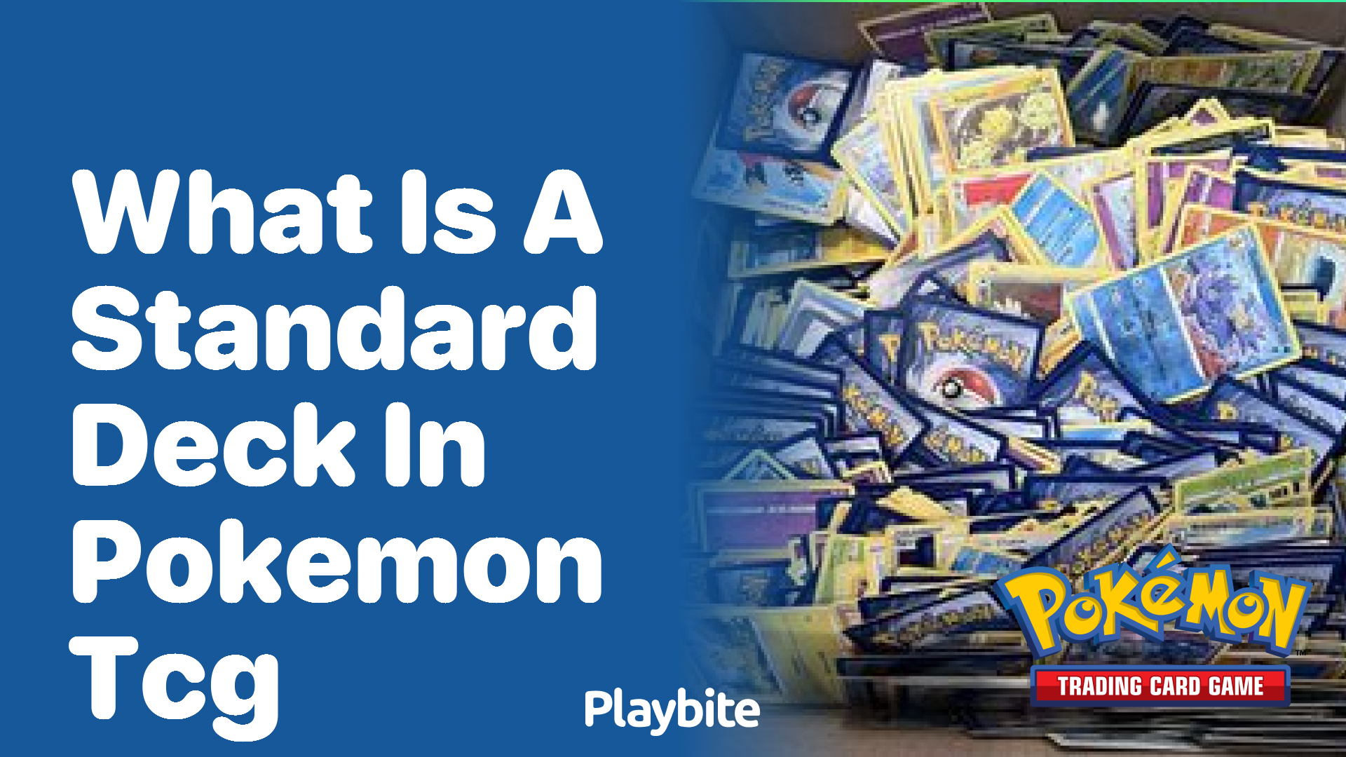 What is a standard deck in Pokemon TCG?