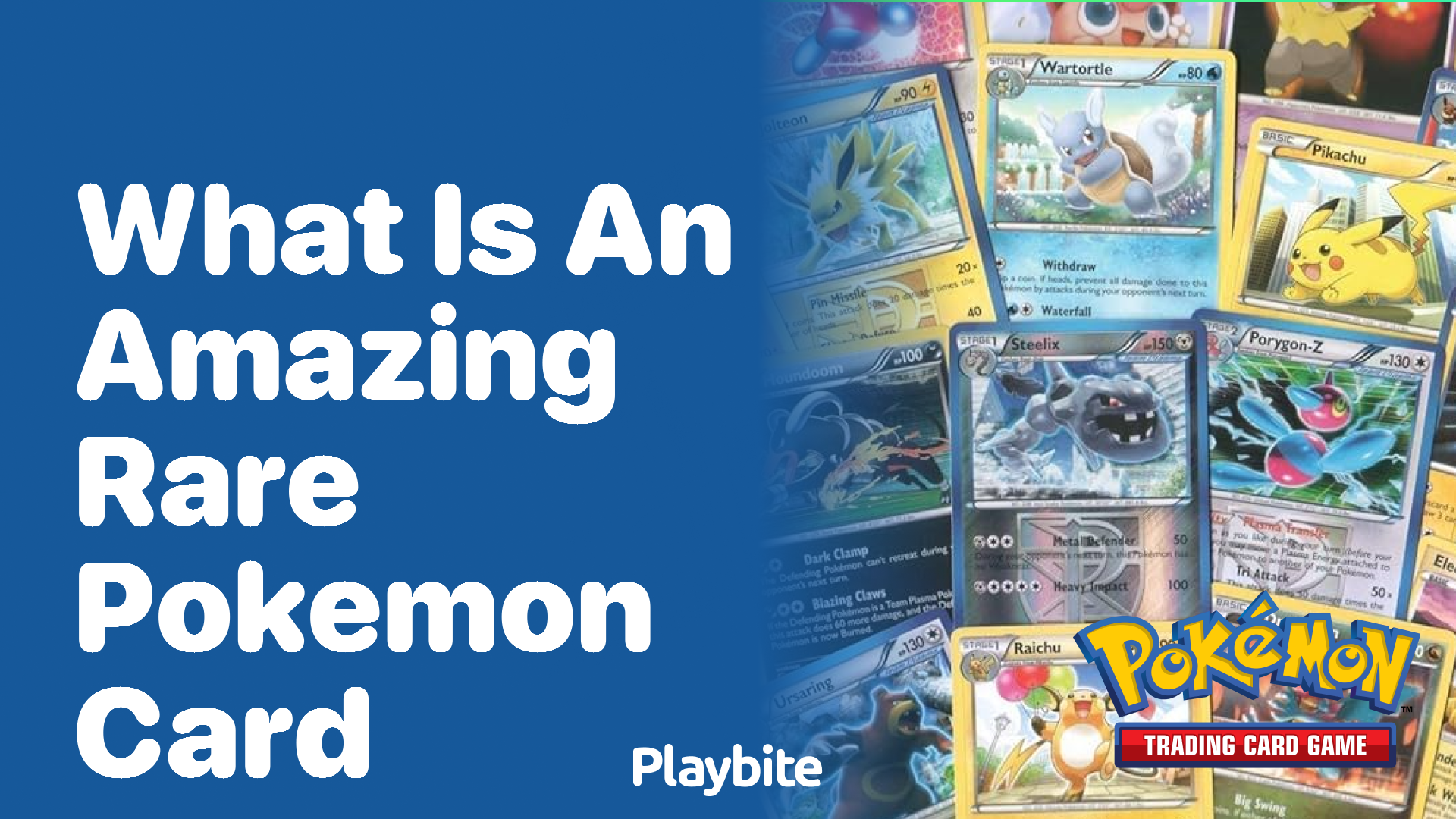 What is an Amazing Rare Pokemon Card?