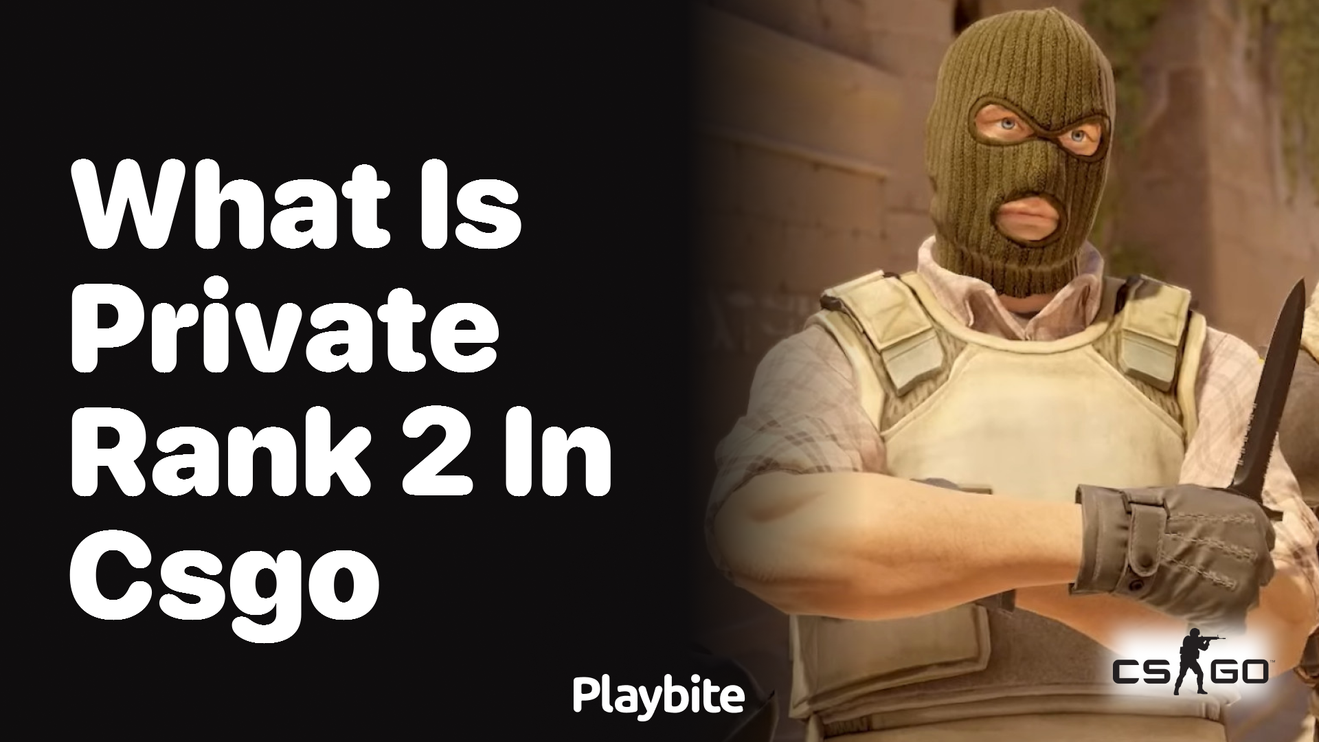 What is Private Rank 2 in CS:GO?