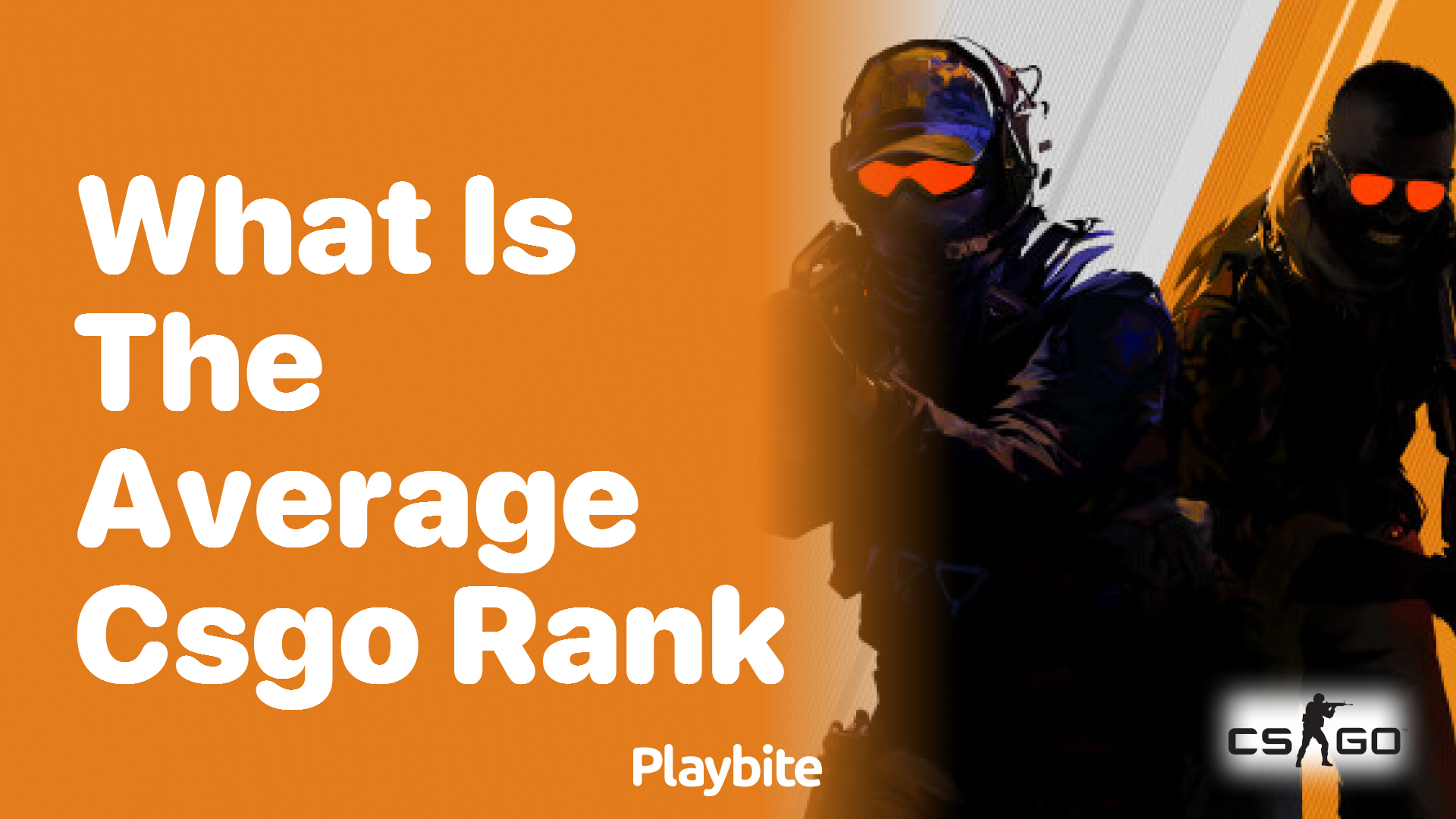 What is the average CS:GO rank?