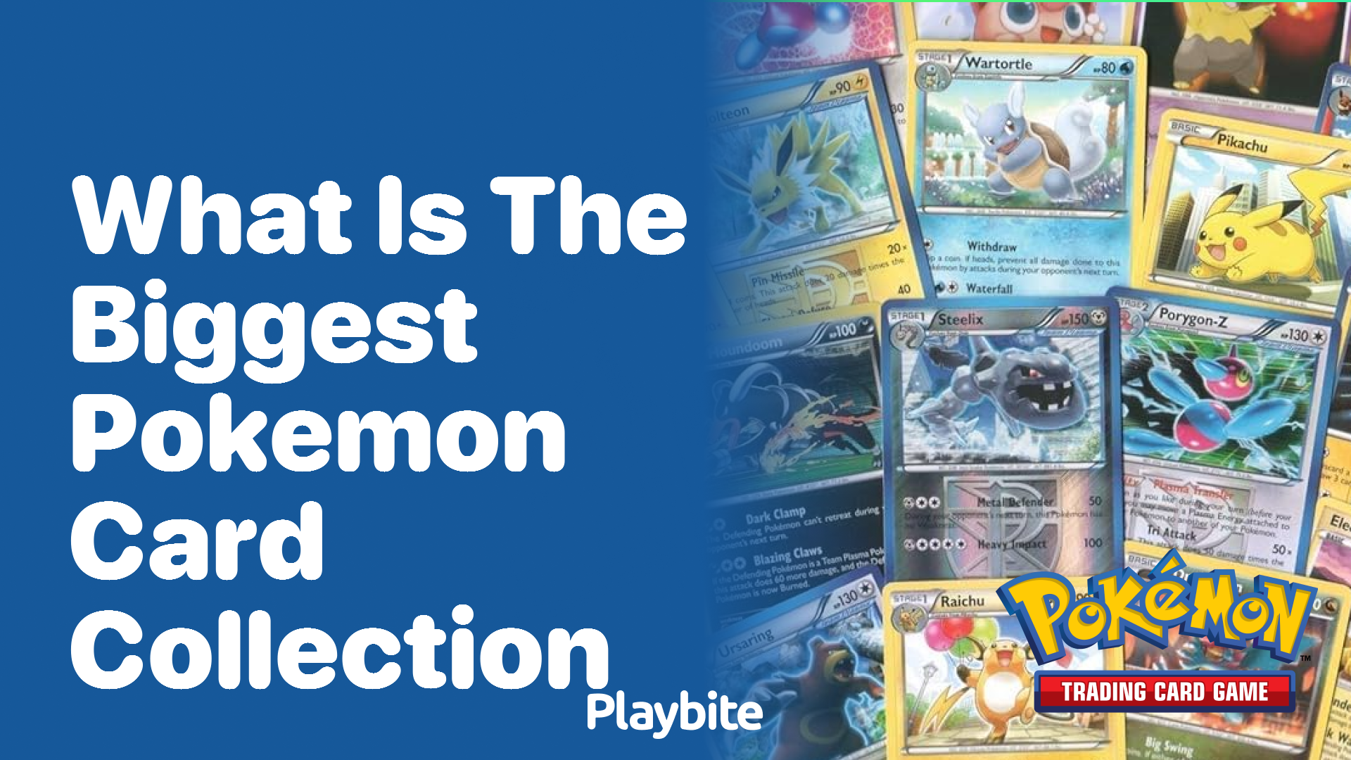 What is the biggest Pokemon card collection?