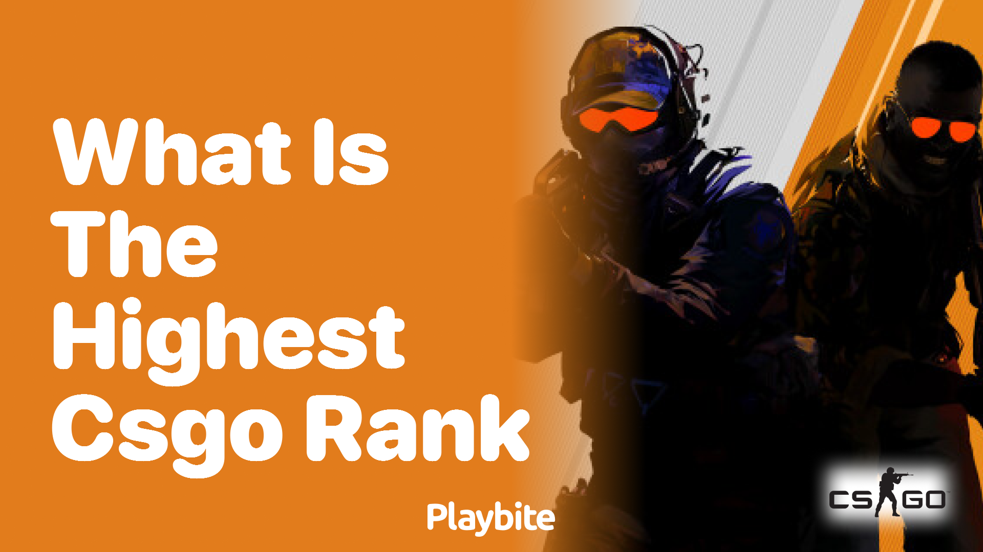 What is the highest CS:GO rank?