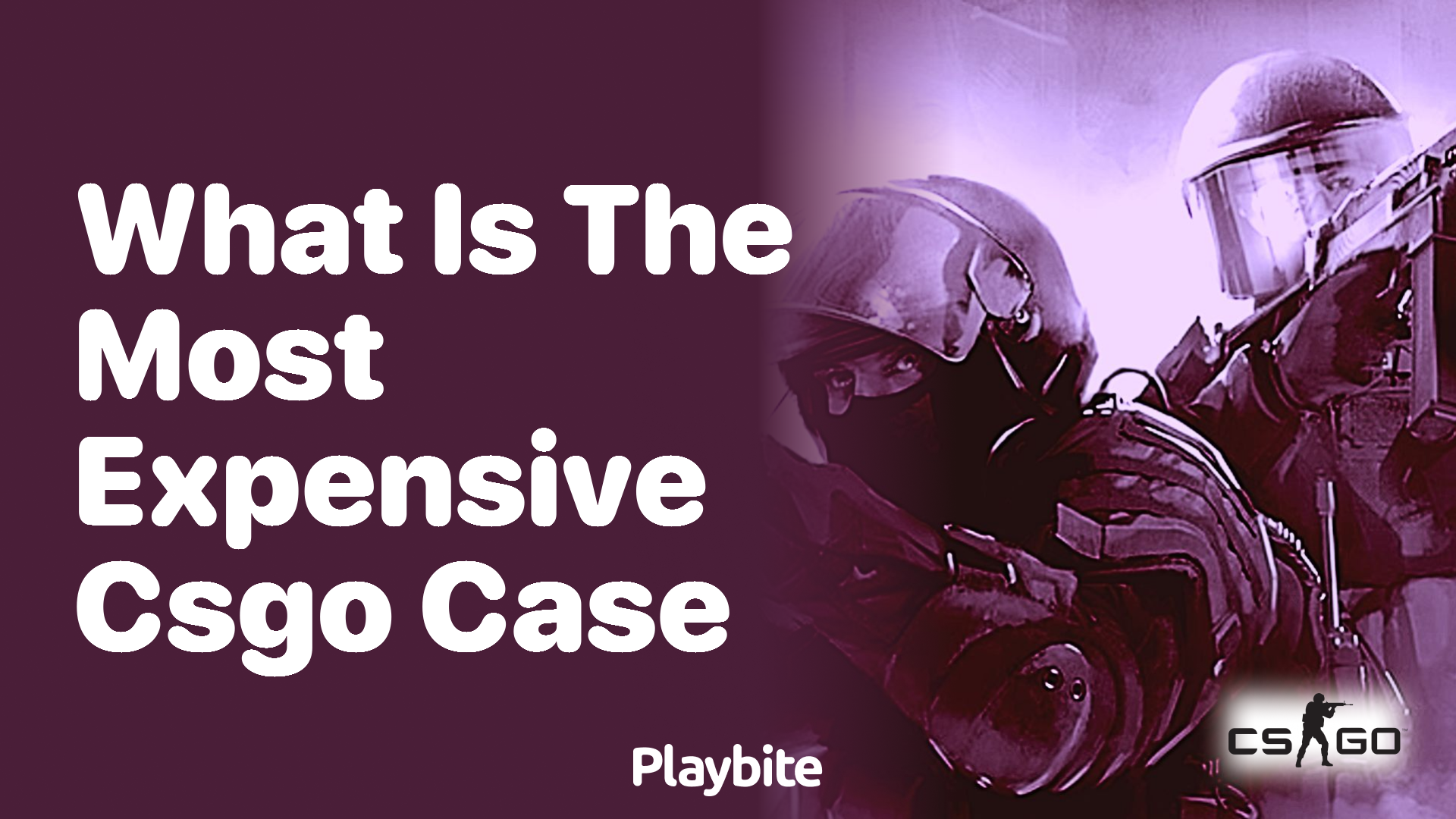 What is the most expensive CS:GO case?