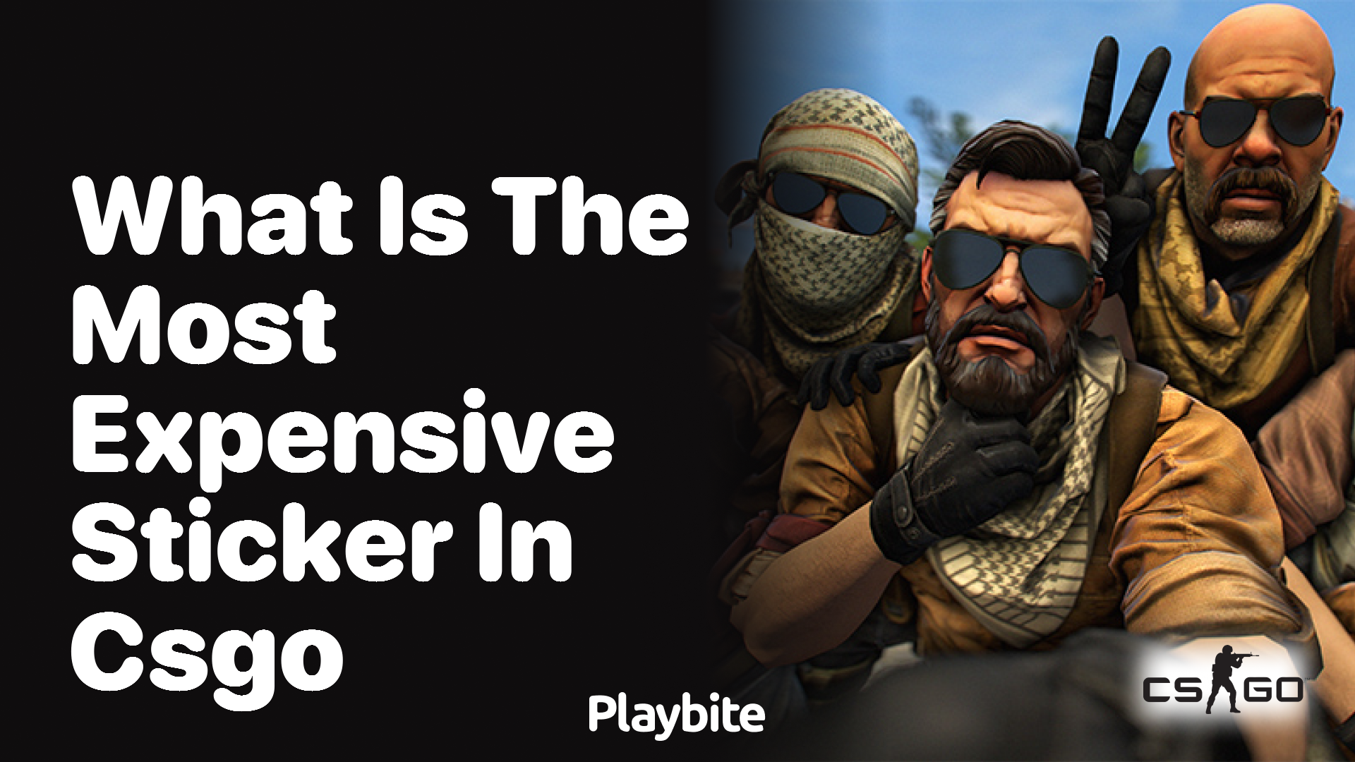 What is the most expensive sticker in CS:GO?