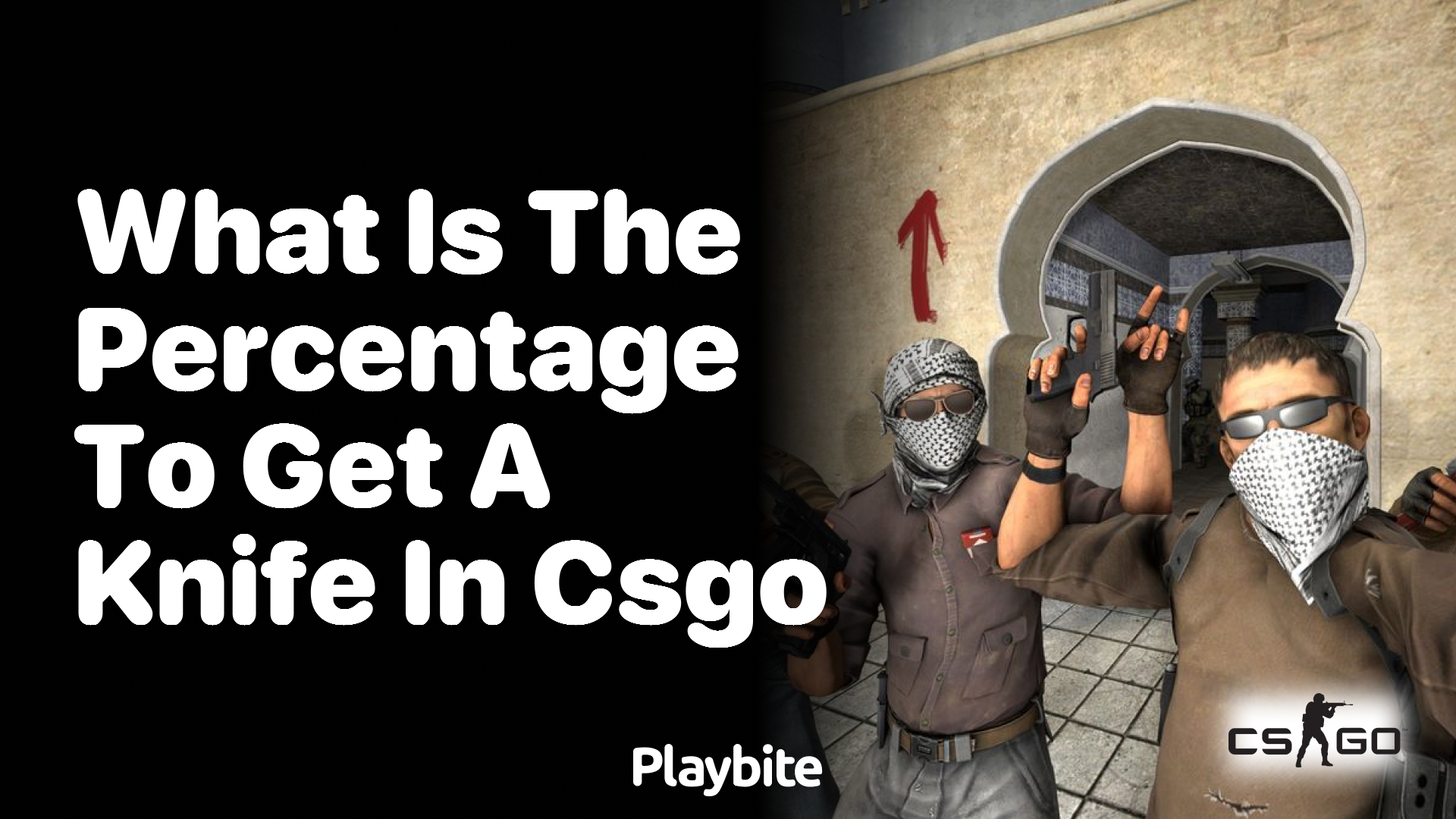 What is the percentage chance to get a knife in CS:GO?