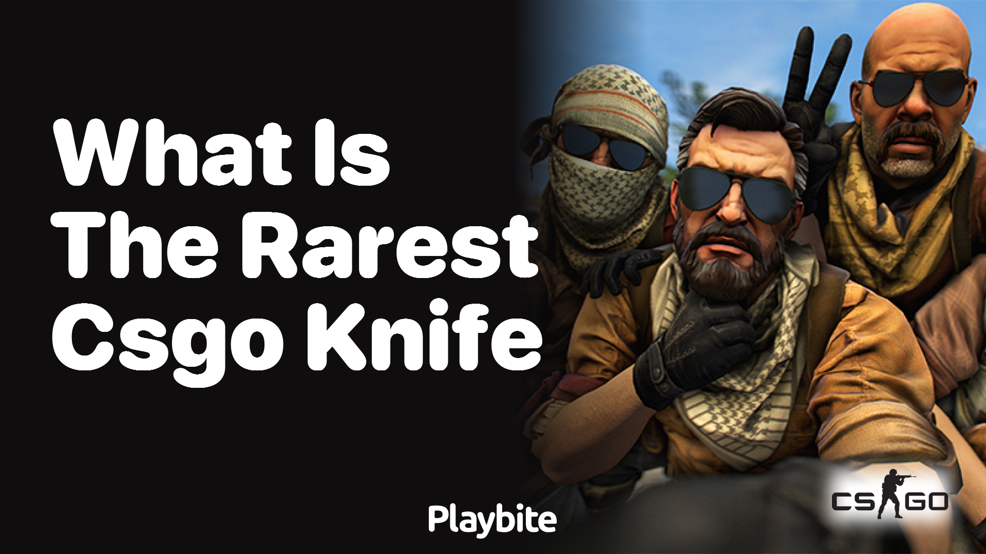 What Is the Rarest CS:GO Knife?