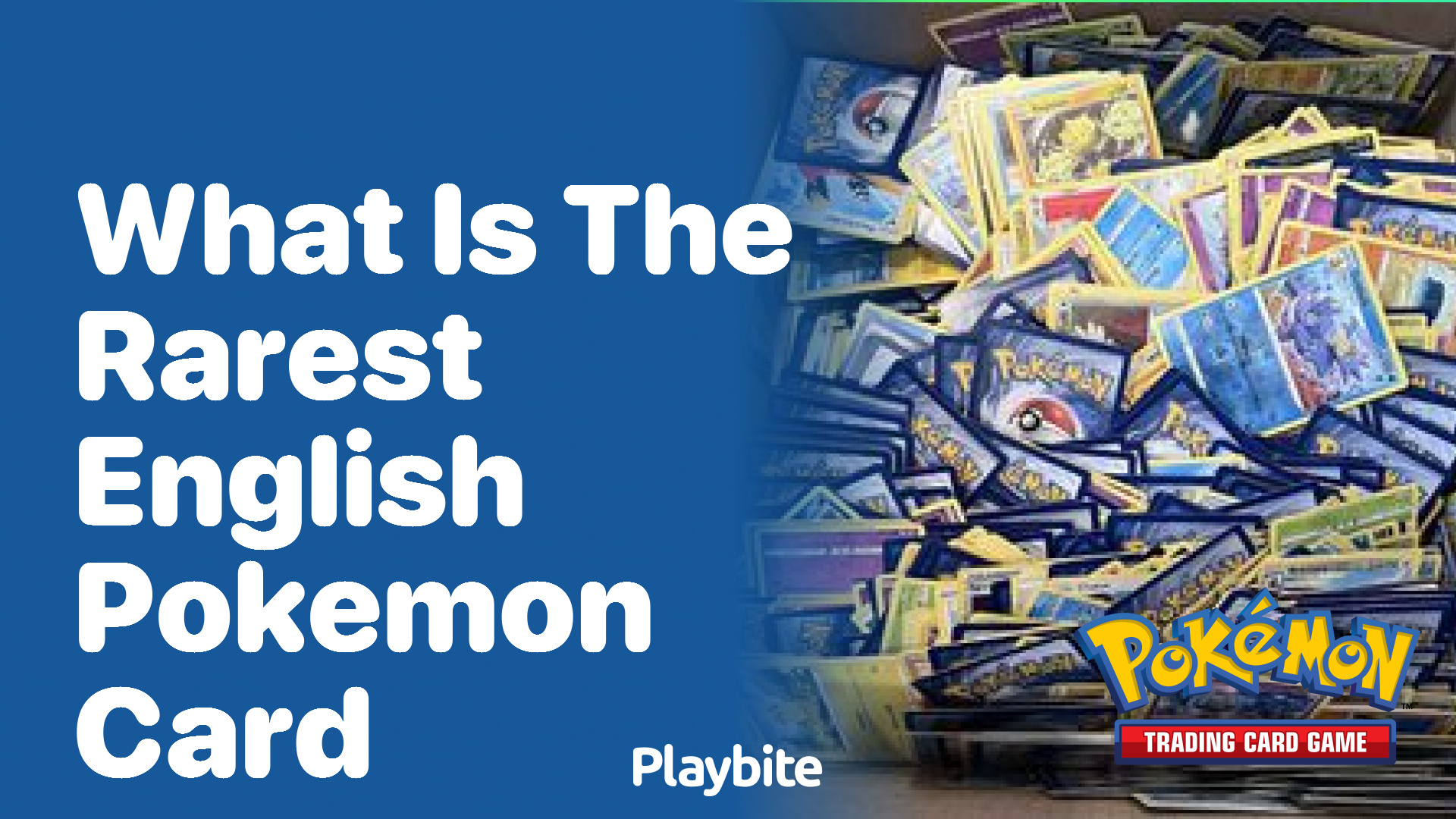 What is the rarest English Pokemon card?