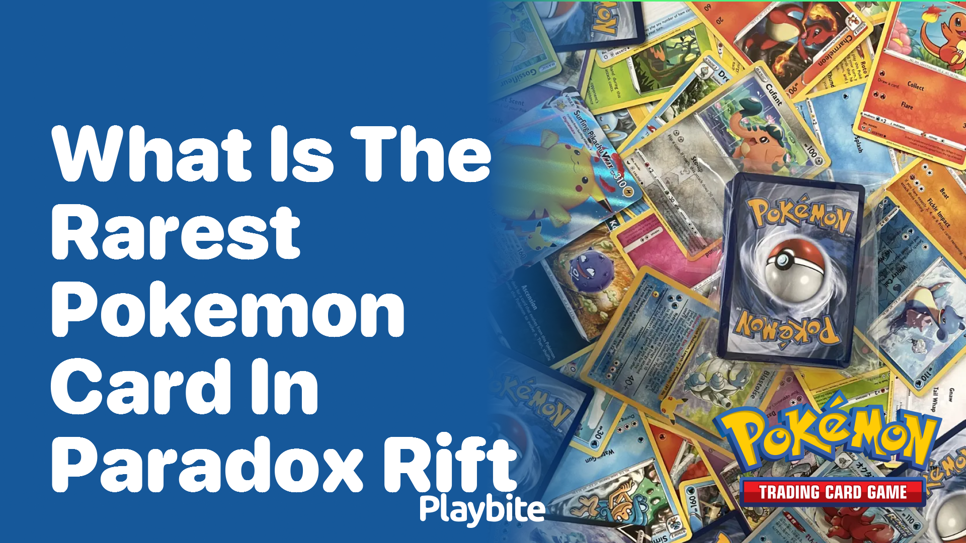 What is the Rarest Pokemon Card in Paradox Rift?