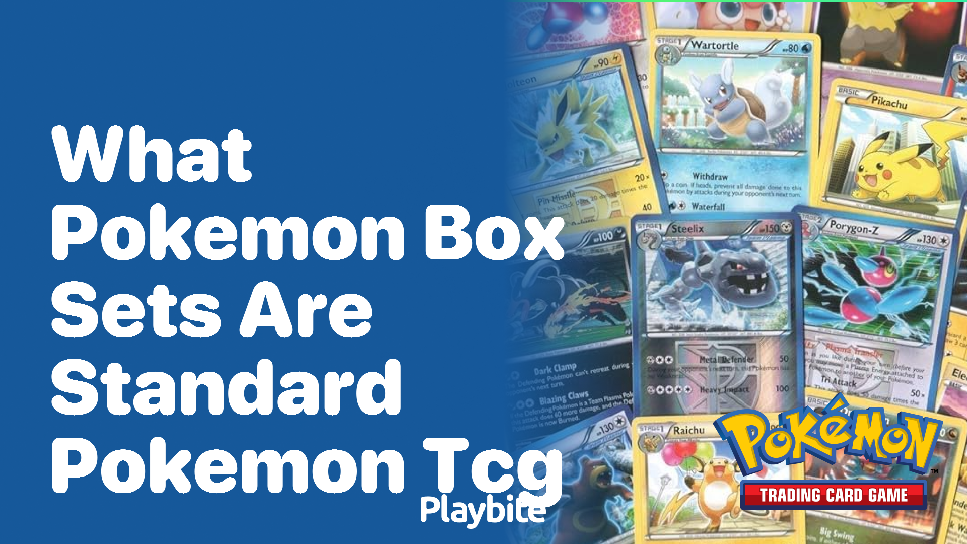 What Pokemon box sets are standard in Pokemon TCG?