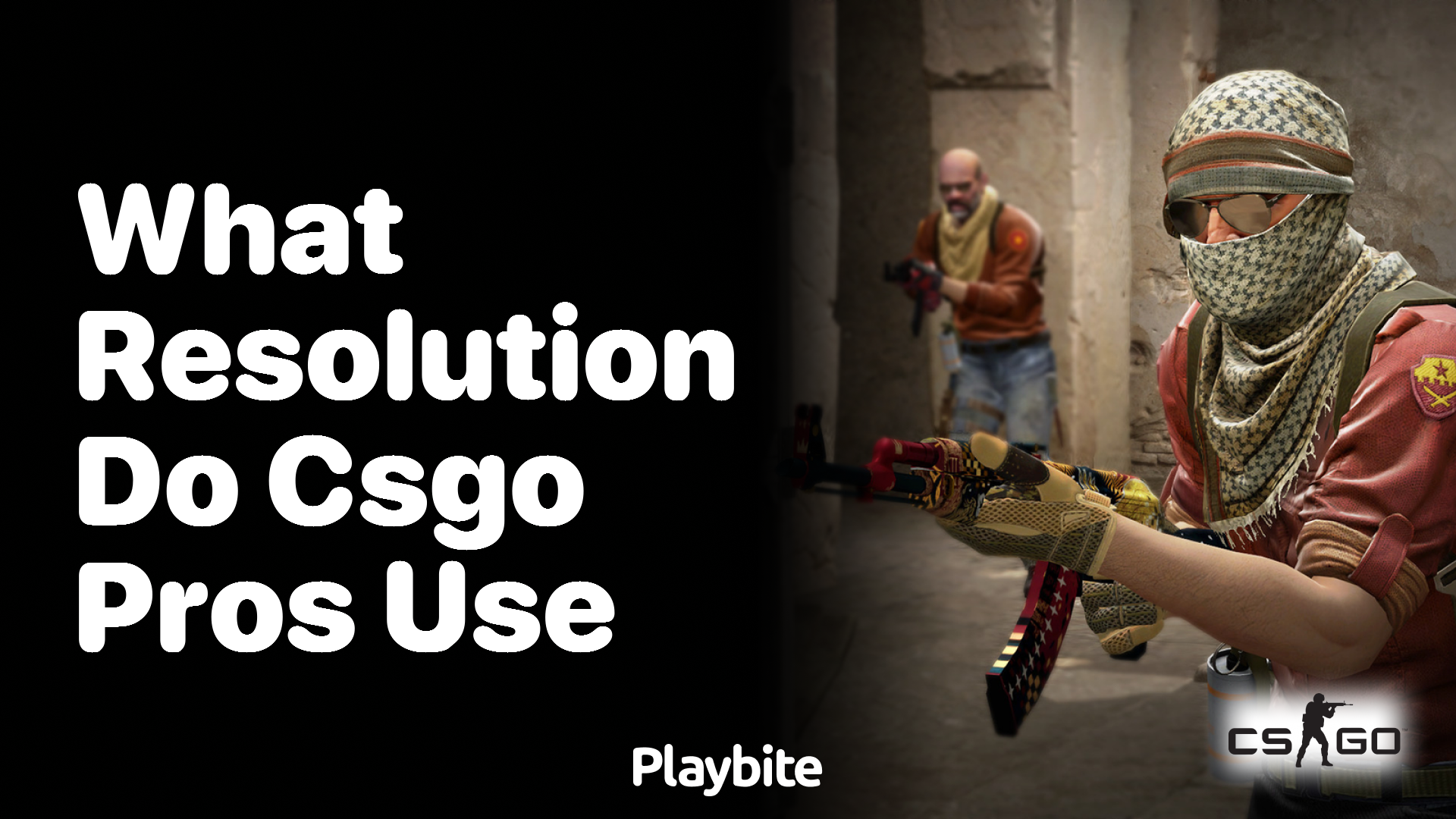 What resolution do CS:GO pros use?