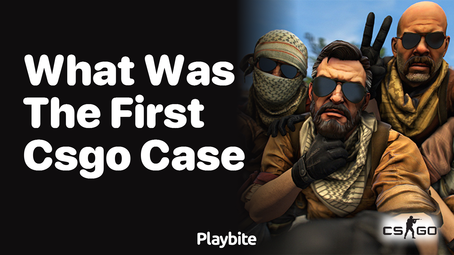 What was the first CS:GO case?