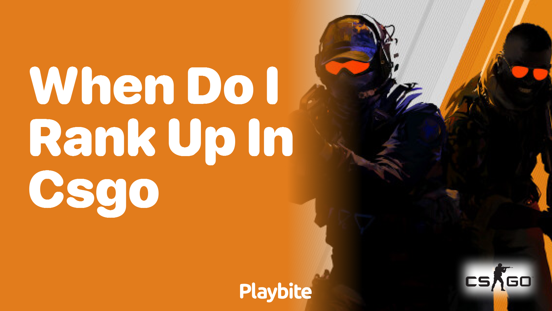 When do I rank up in CS:GO?