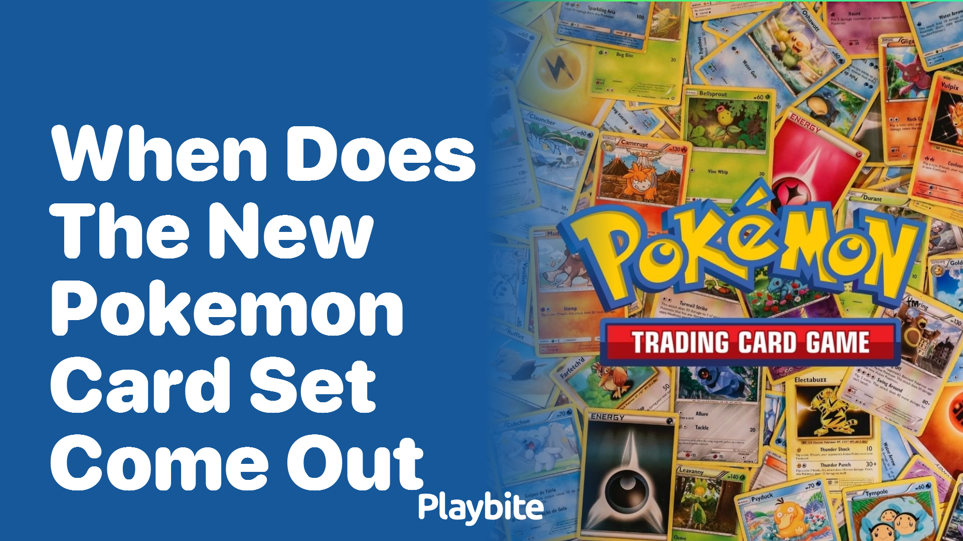 When does the new Pokemon card set come out?