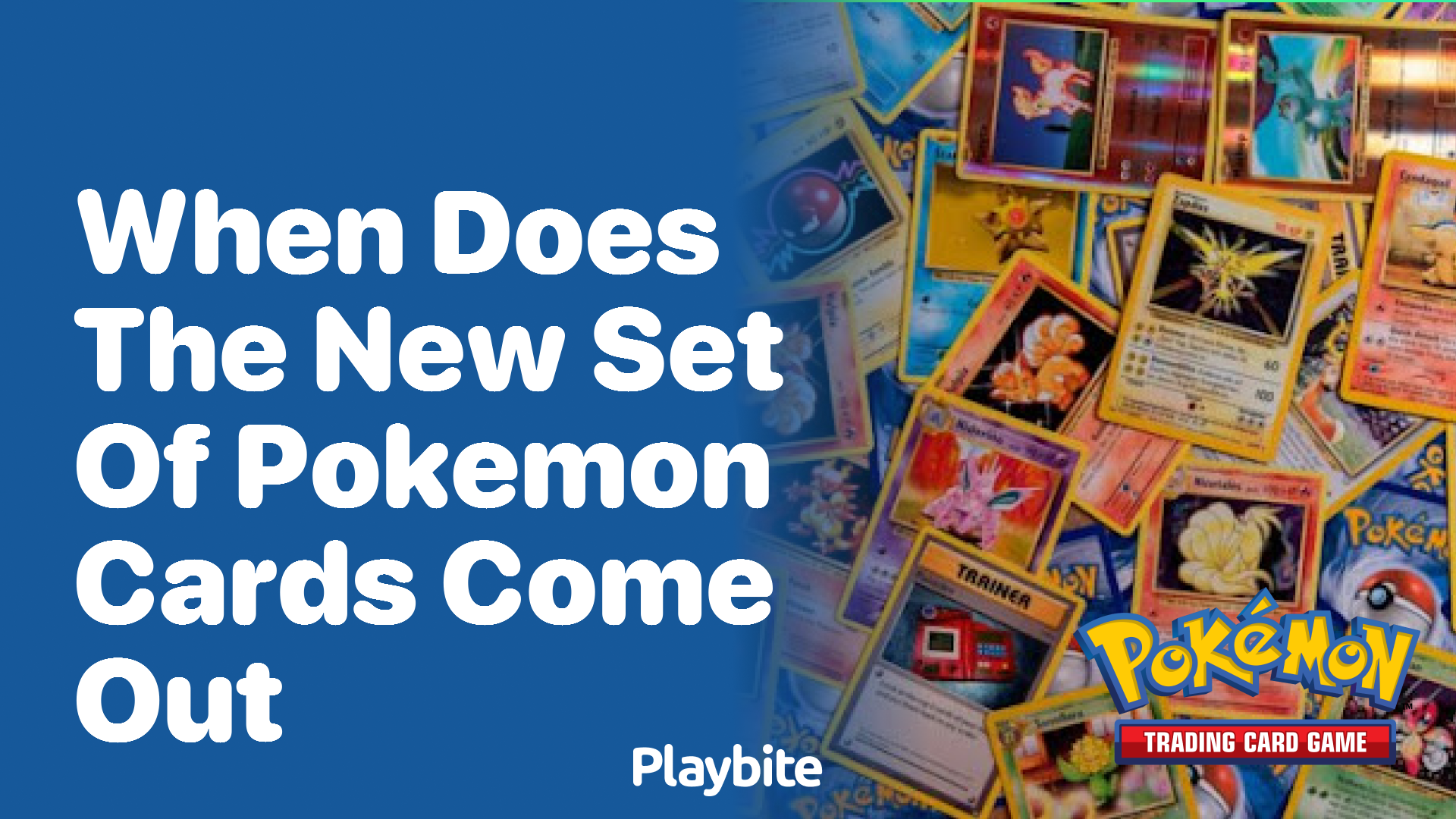 When does the new set of Pokemon cards come out?