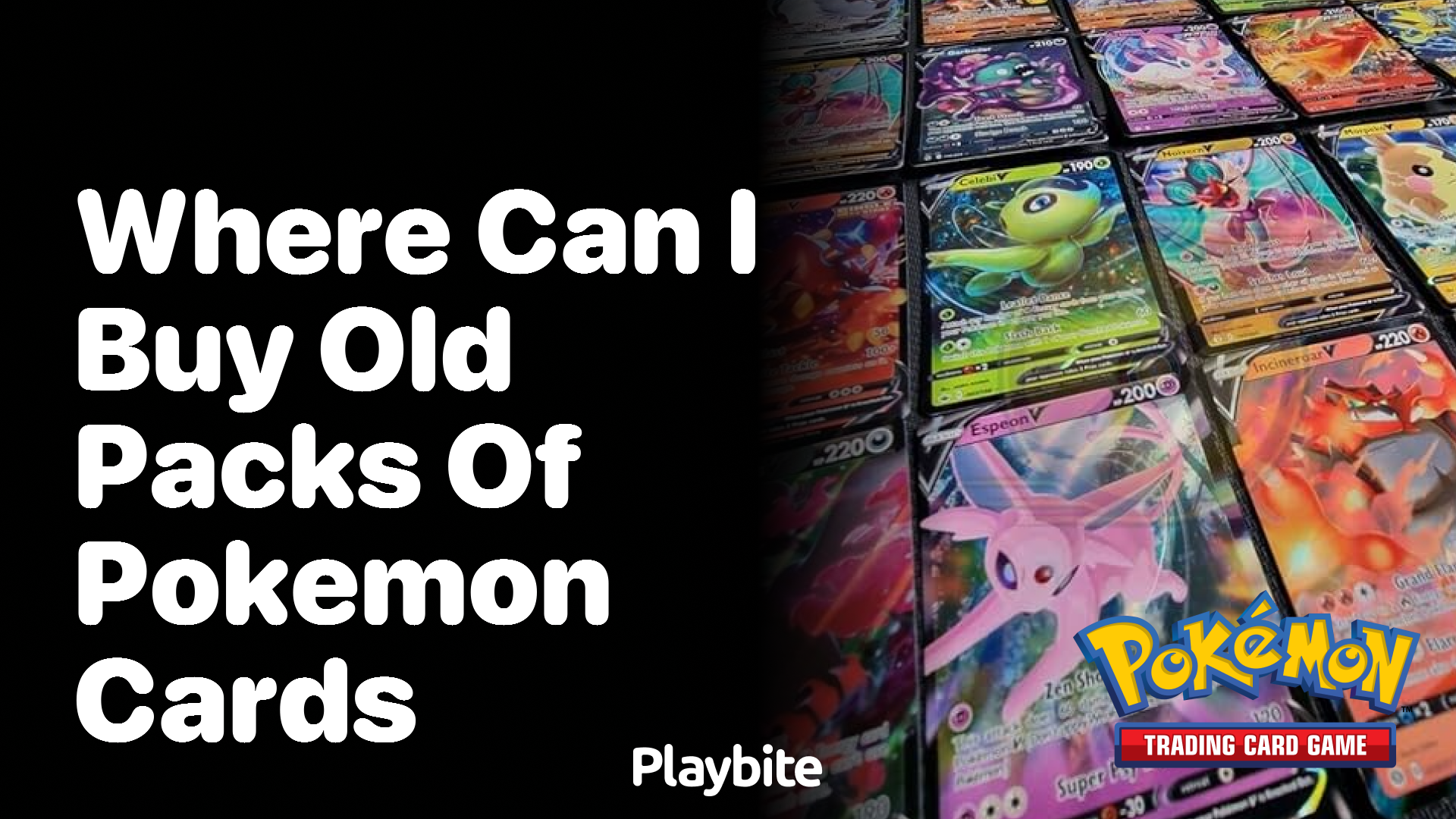 Where Can I Buy Old Packs of Pokemon Cards?