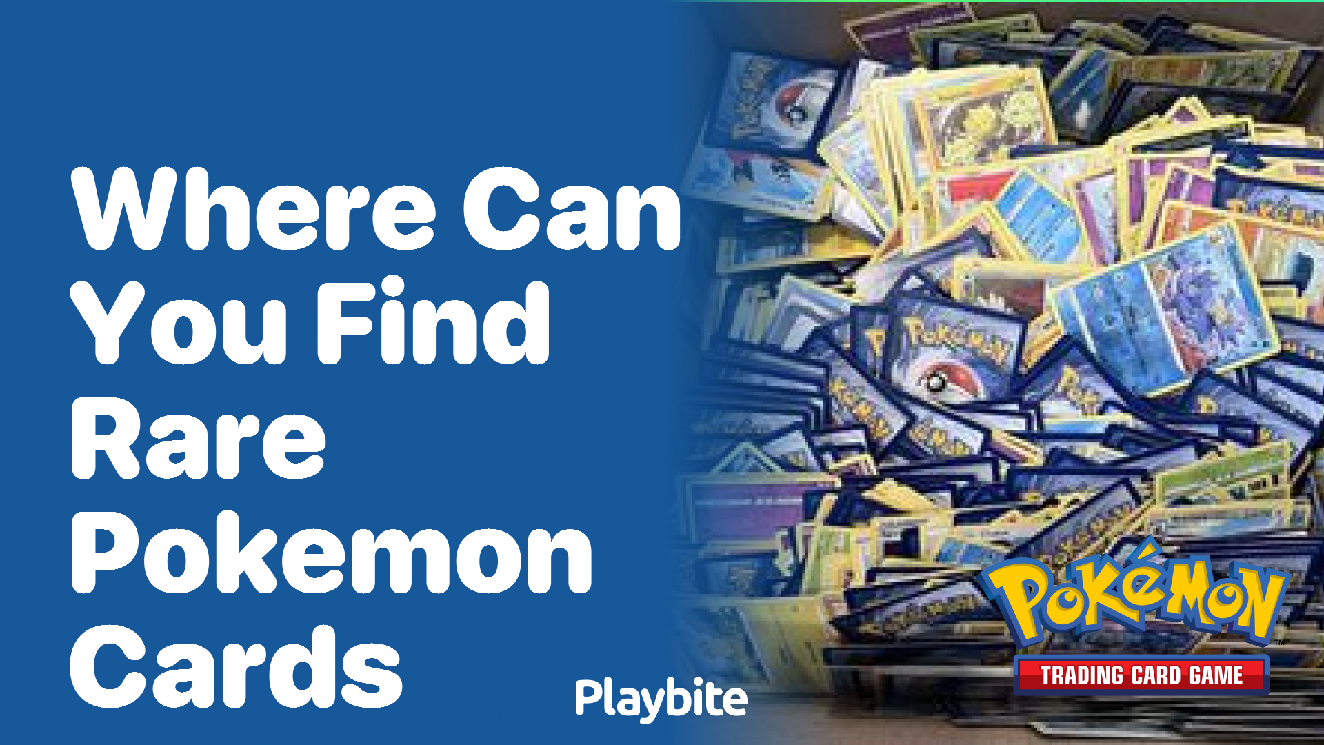 Where Can You Find Rare Pokemon Cards?