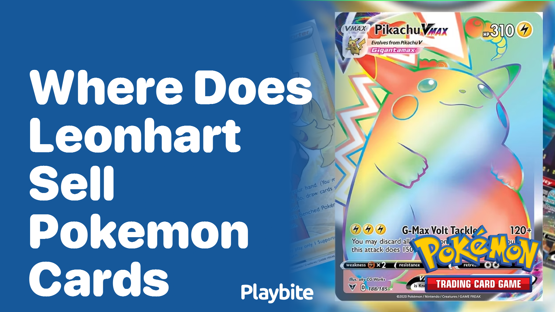 Where does Leonhart sell Pokémon cards?