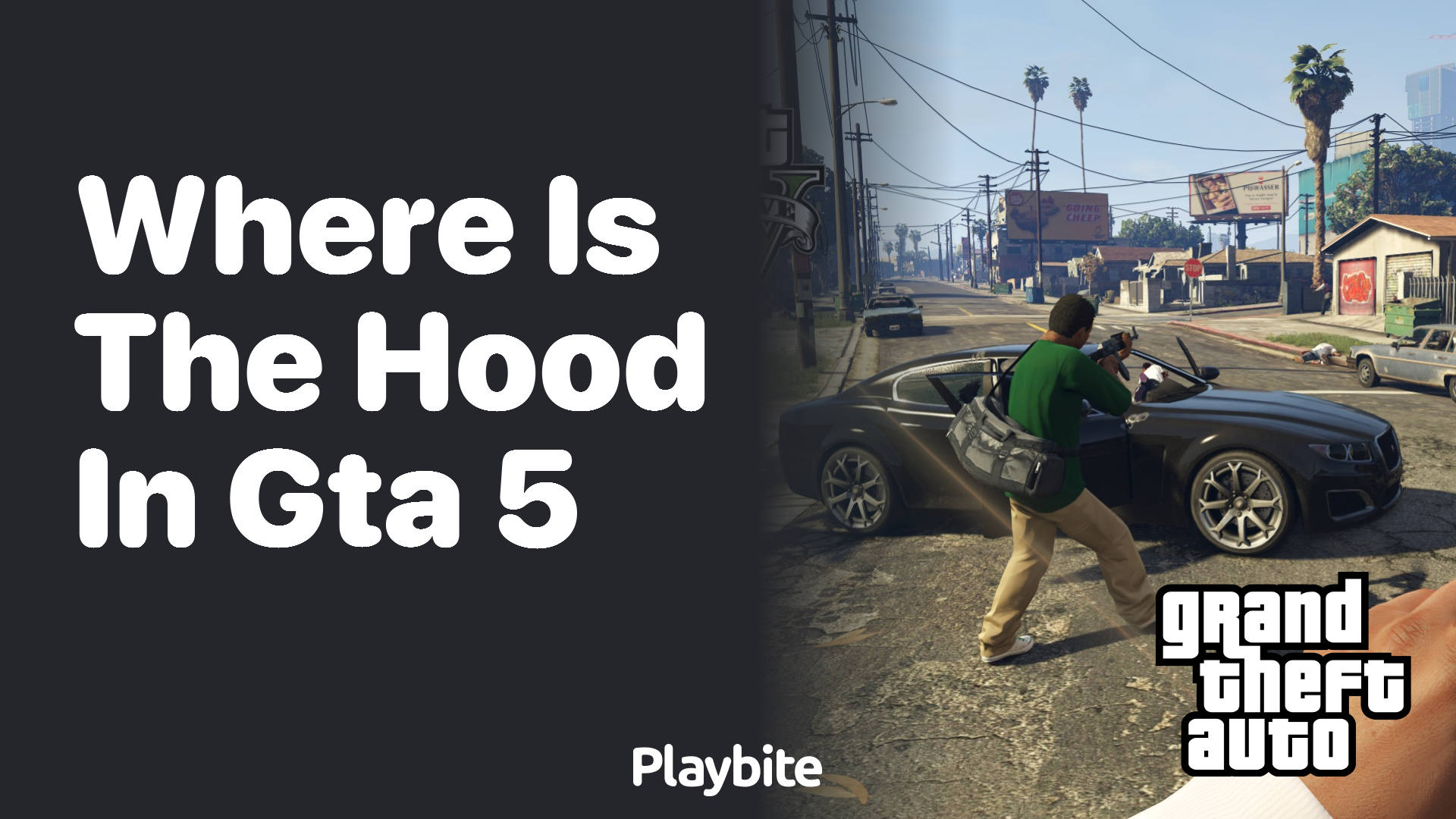 Where is the hood located in GTA 5?