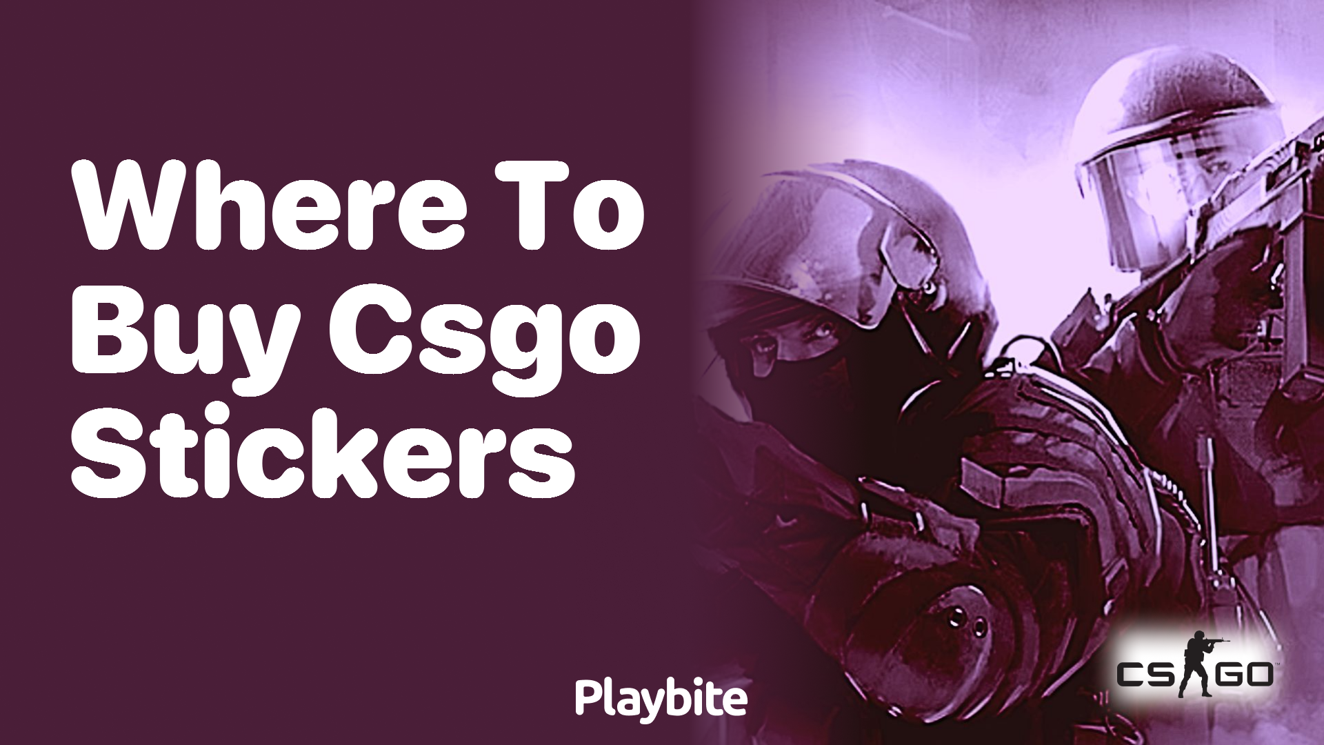 Where to Buy CS:GO Stickers