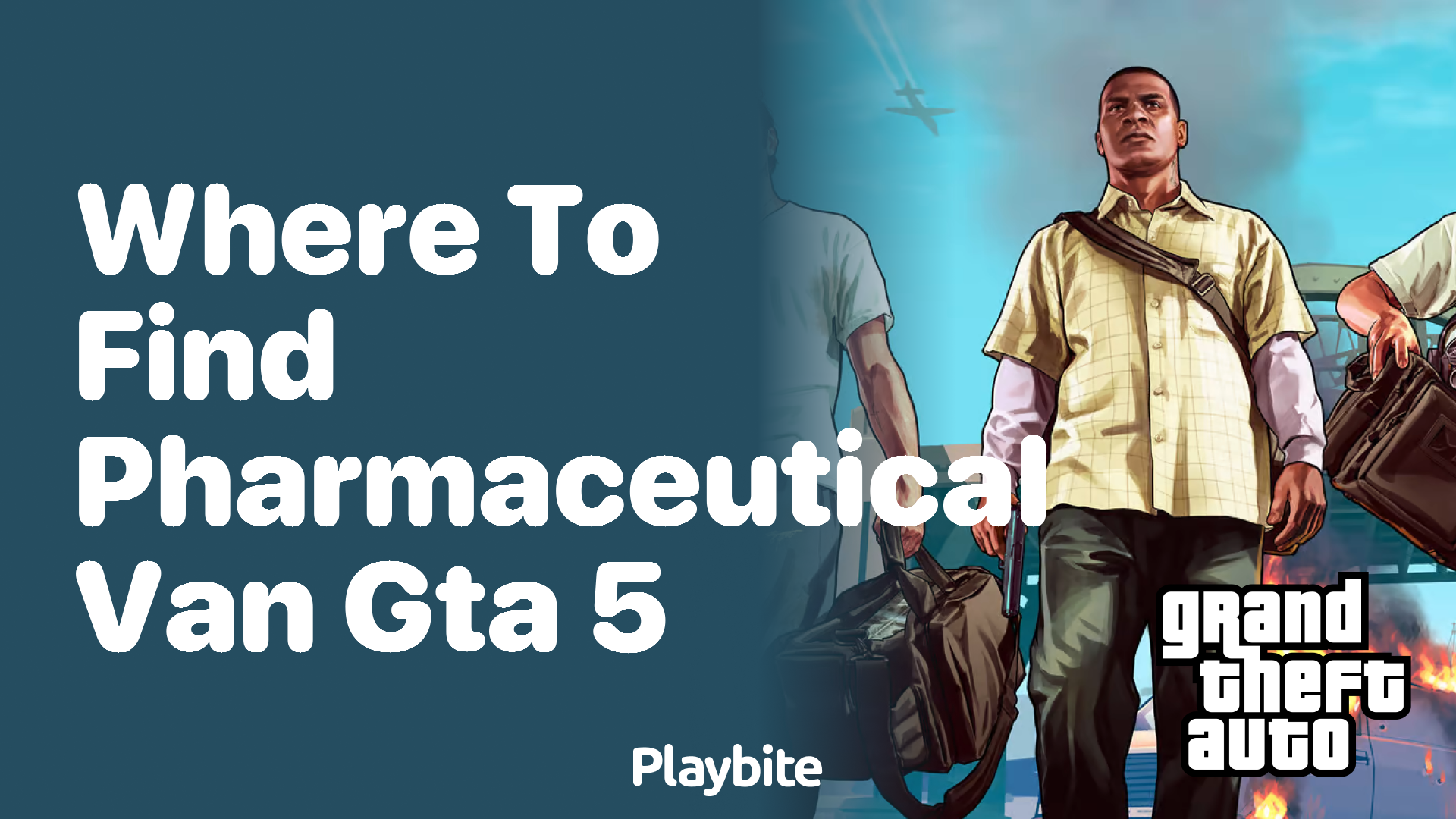 Where to find the pharmaceutical van in GTA 5?