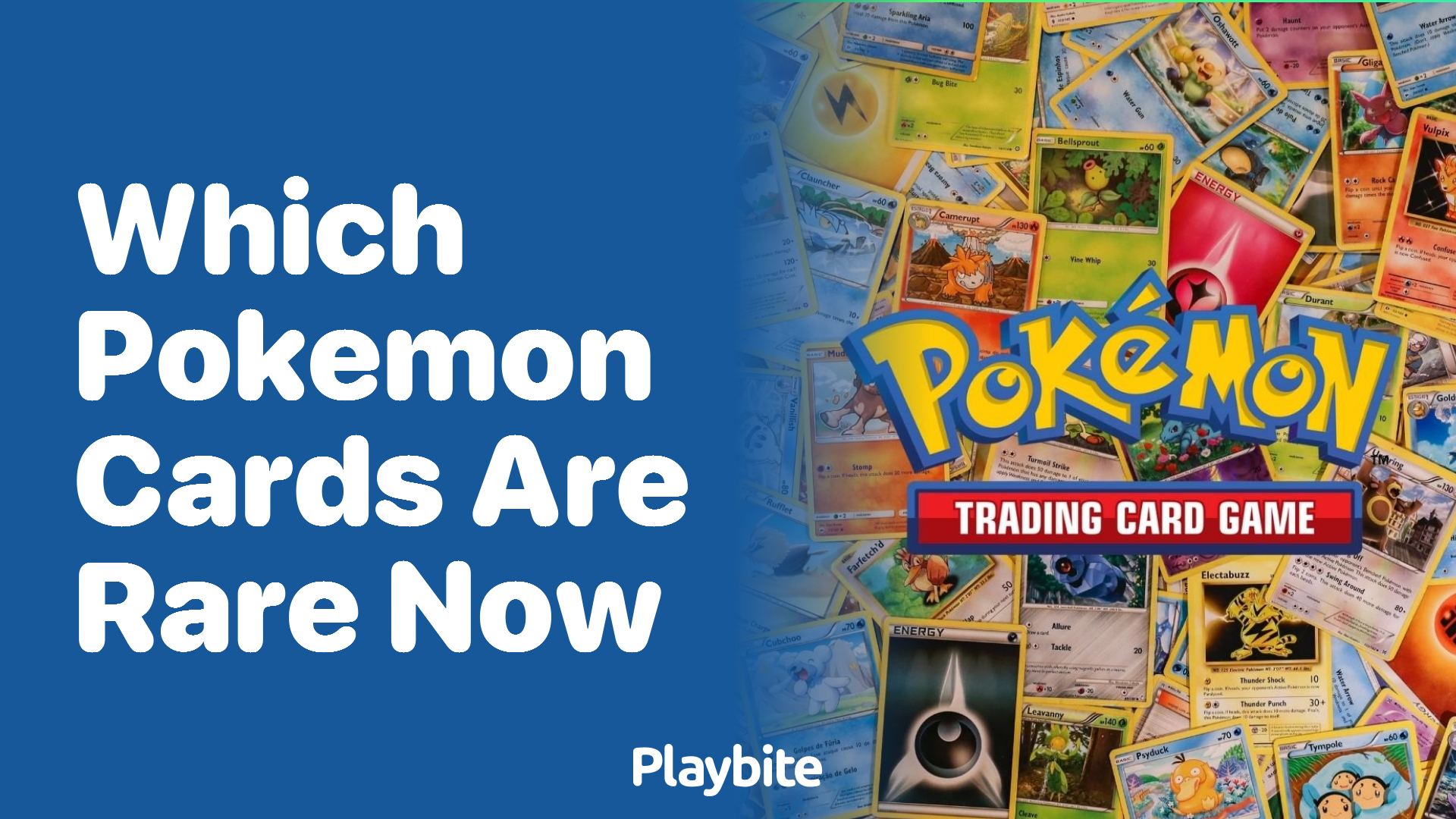 Which Pokemon cards are rare now?