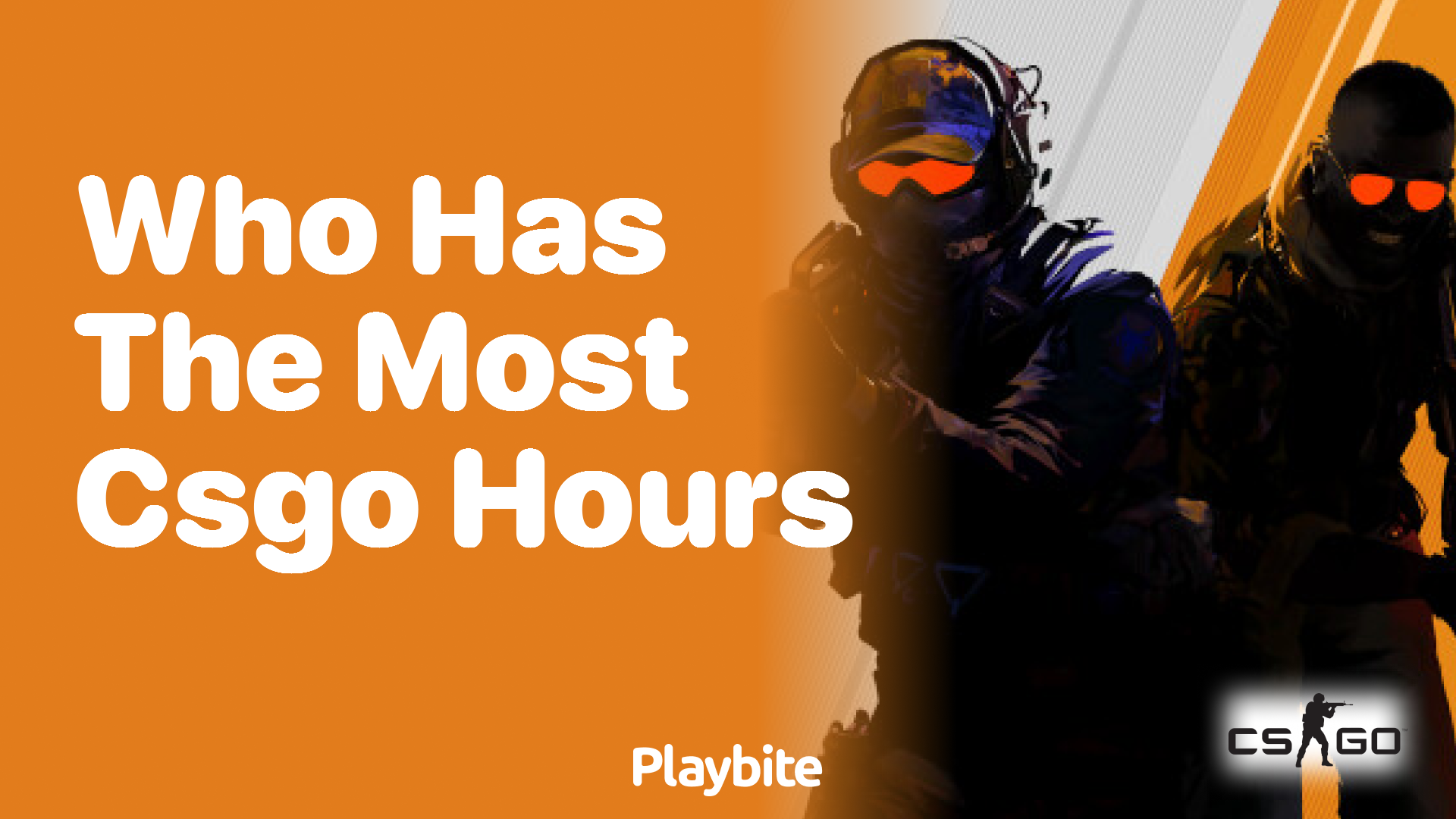 Who has the most CS:GO hours?