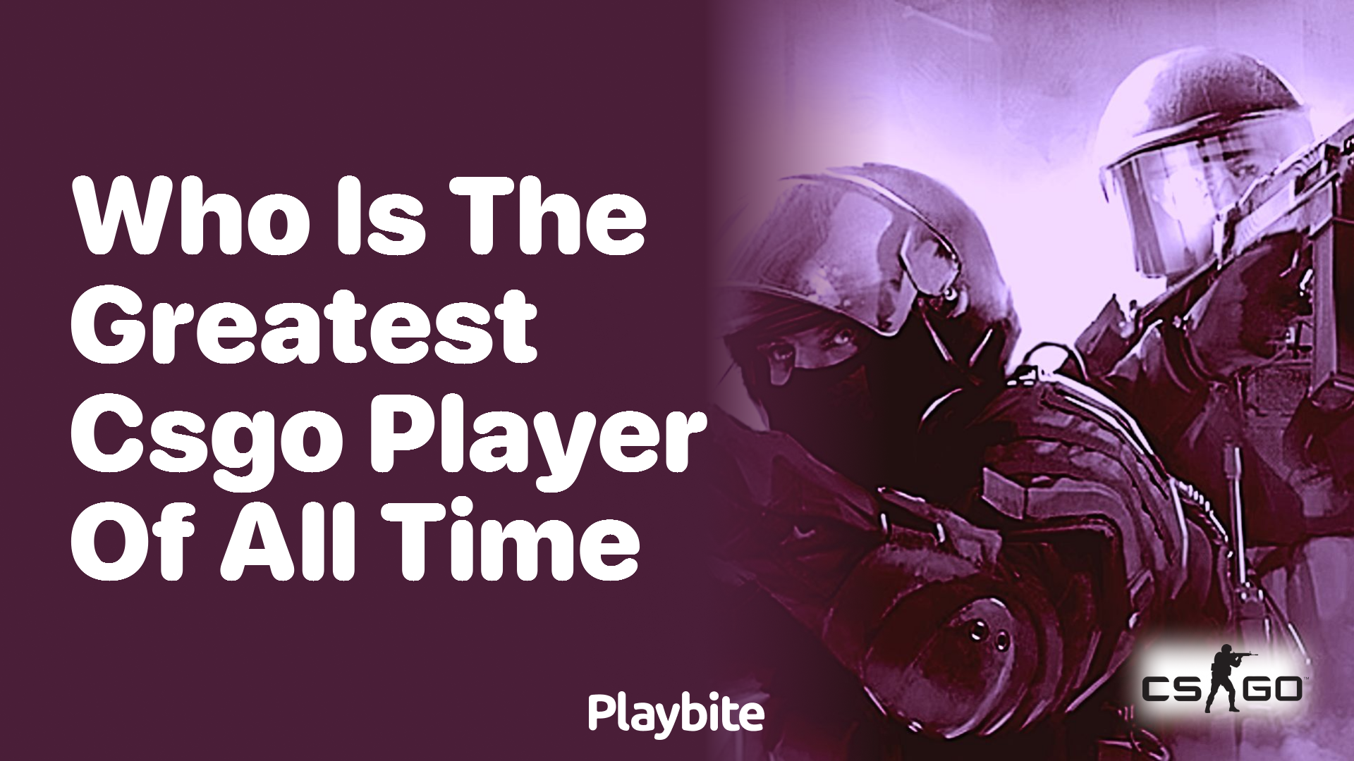 Who is the greatest CS:GO player of all time?