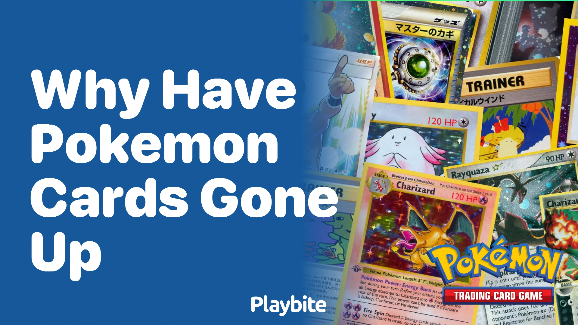 Why have Pokemon cards gone up in value?