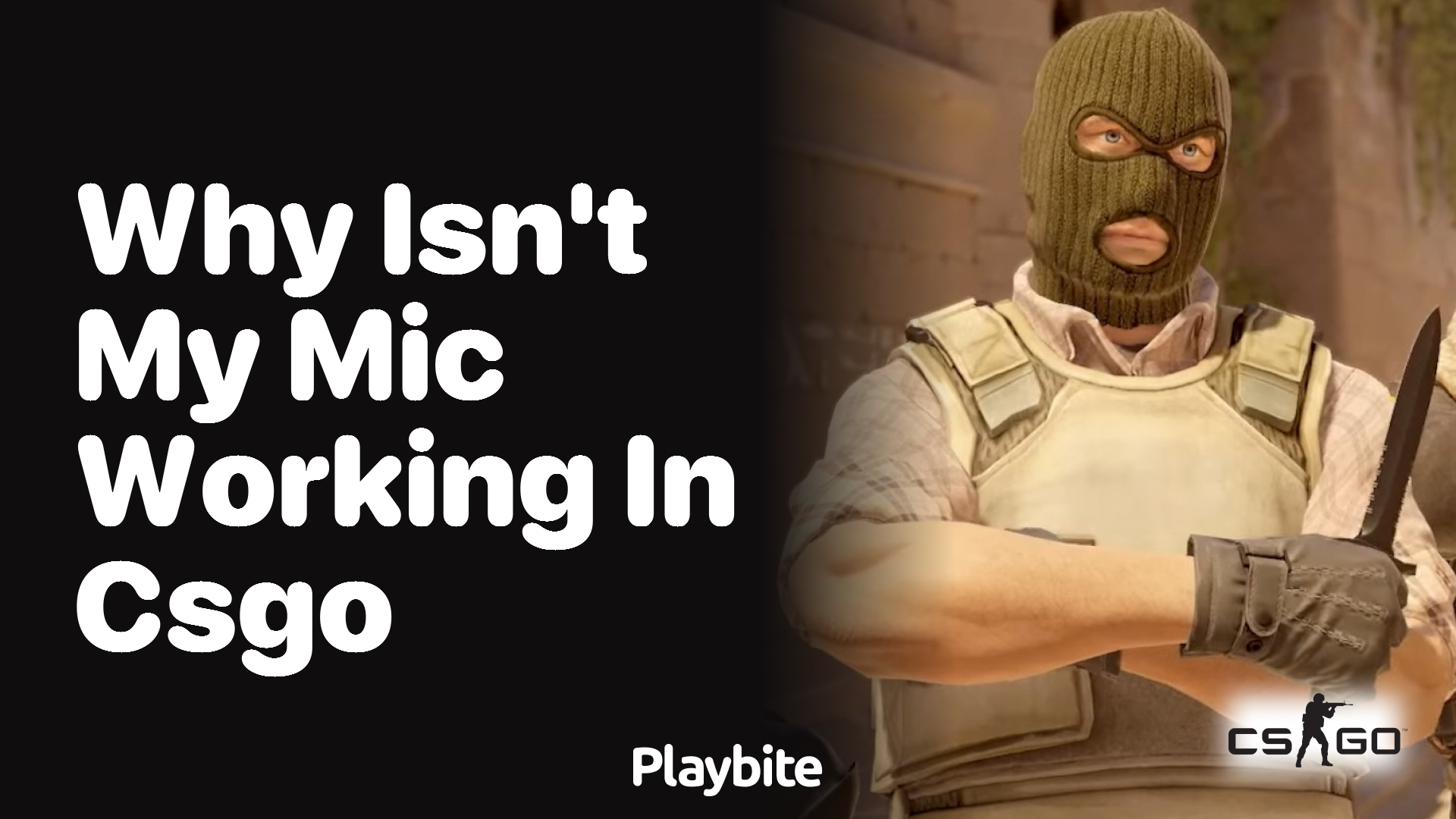 Why isn&#8217;t my mic working in CS:GO?